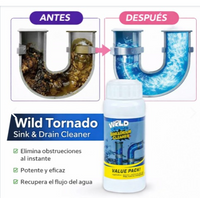 Wild Tornado destapa cañerías