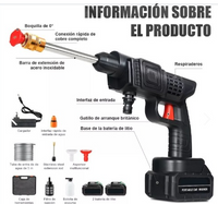 Hidrolavadora Recargable 48v 2 Baterias